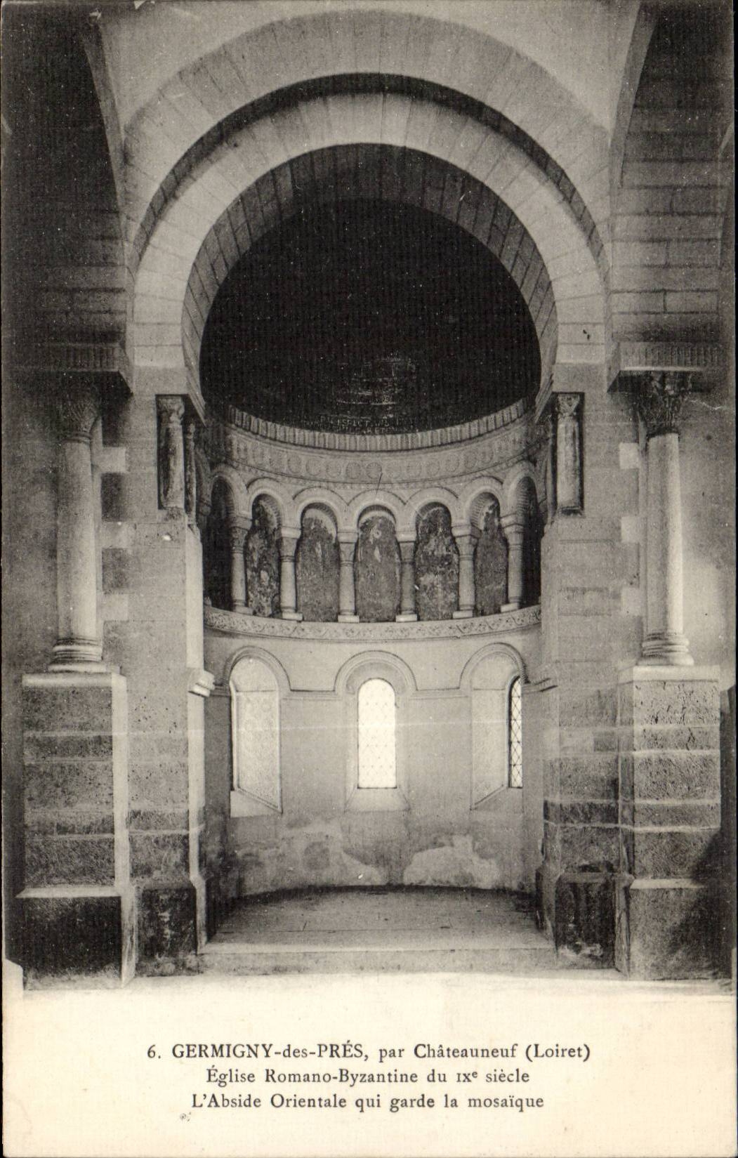 Germigny Close CPA By Chateauneuf Byzantine Romano Church