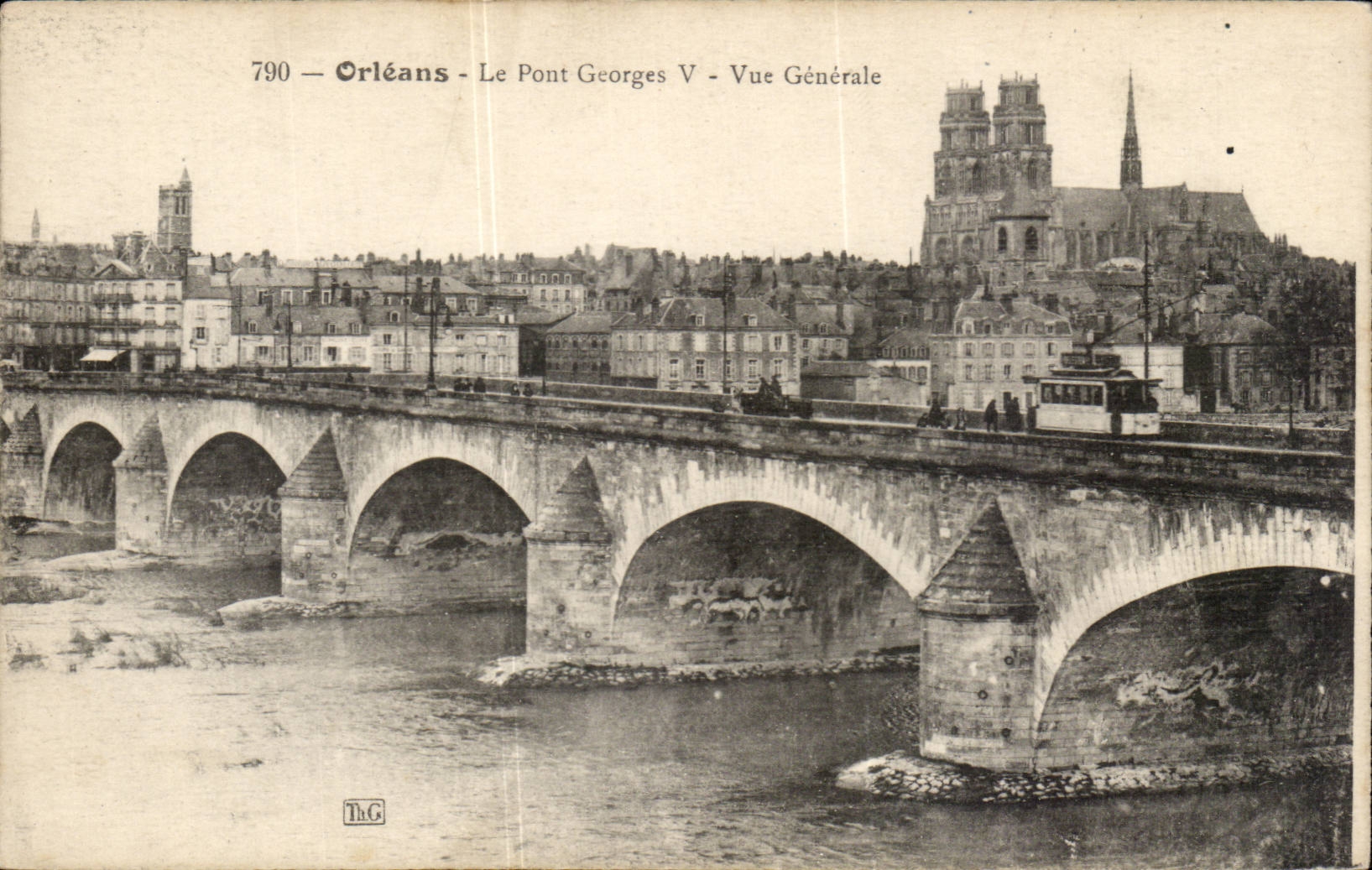 Orleans CPA the bridge Georges V View