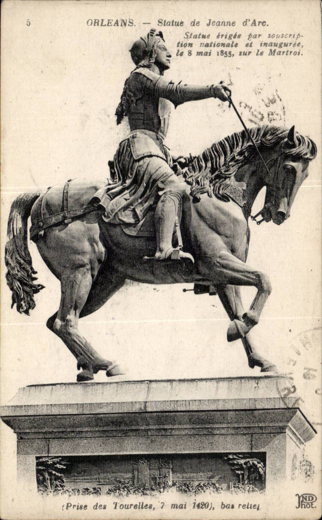 Orleans CPA Statue of Jeanne of arc