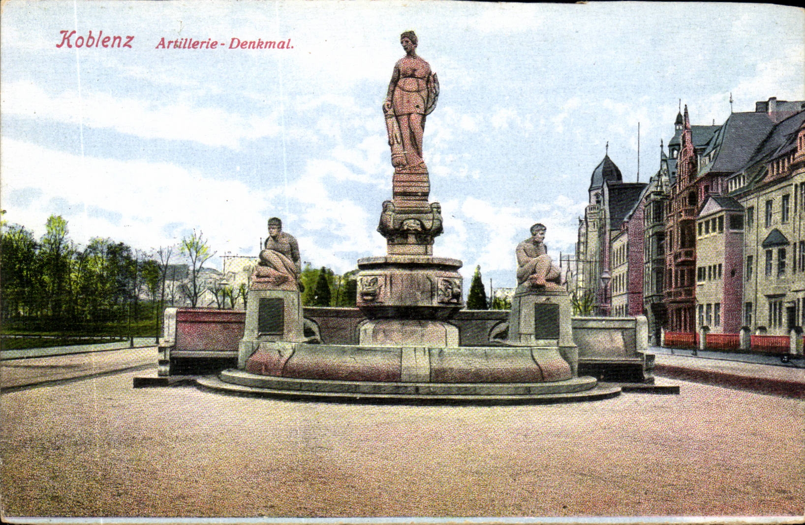 CPA Koblenz Denkmal Artillery