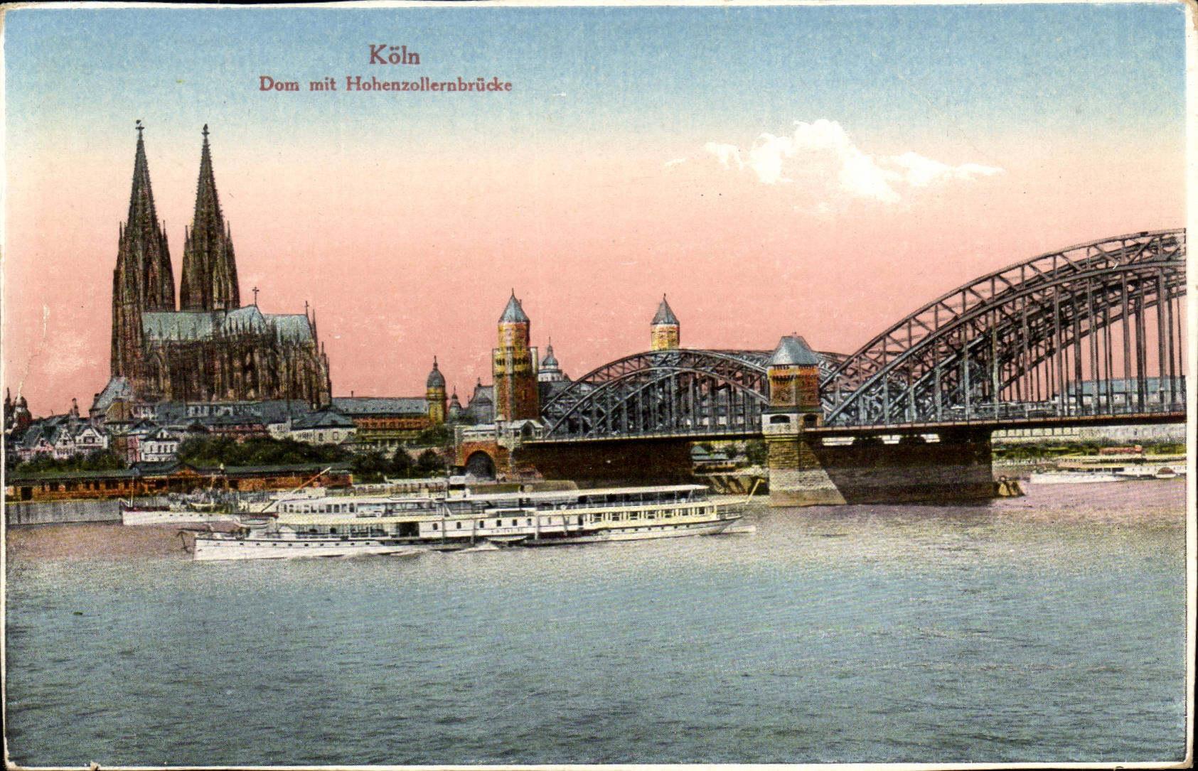 CPA Koln Dom put Hohenzollernbrucke