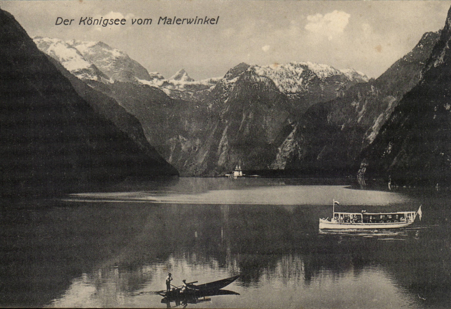 CPA Der Konigssee vom Malerwinkel