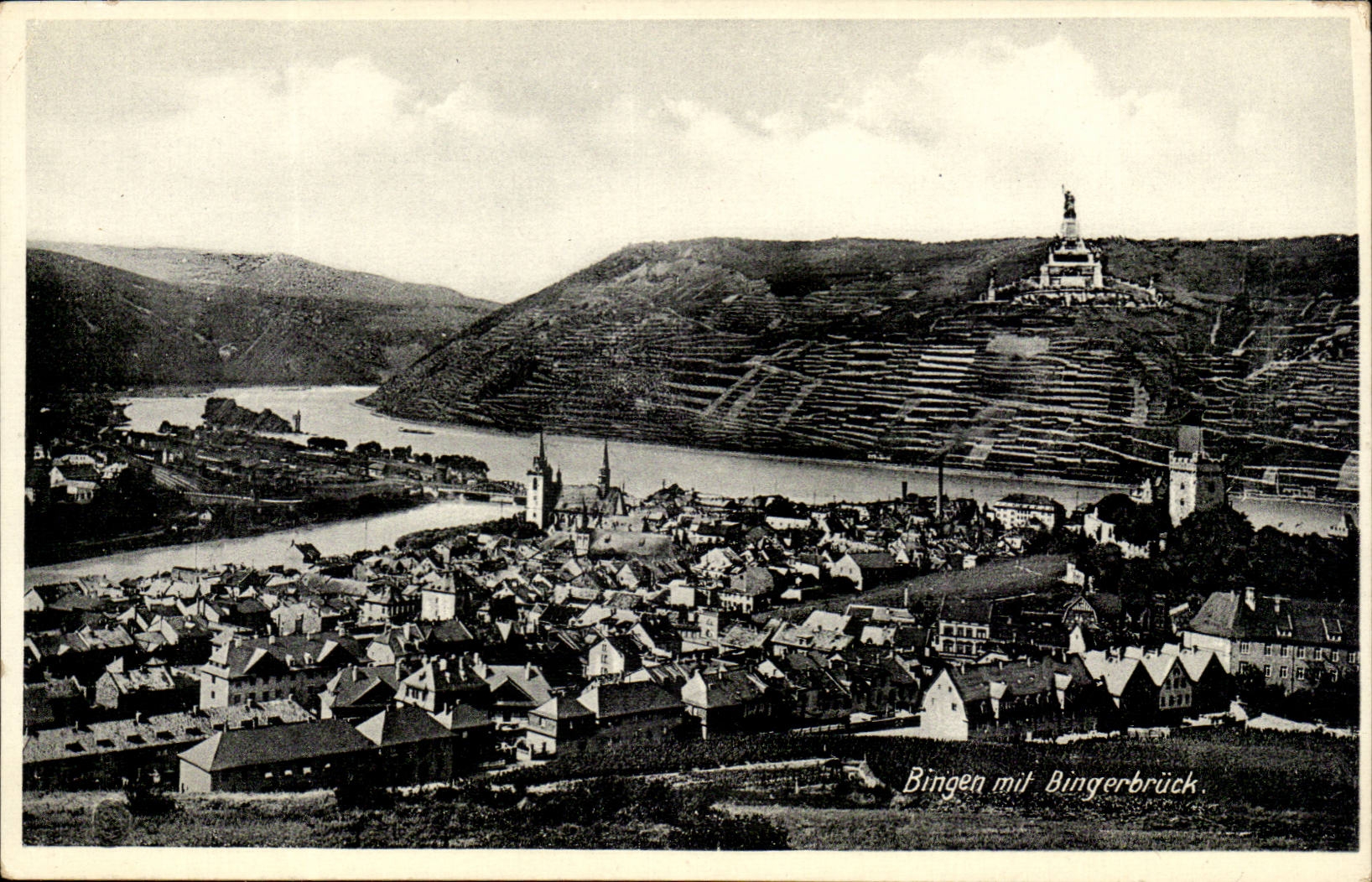 CPA Bingen put Bingerbruck