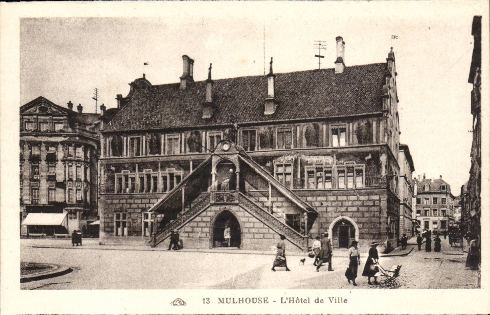 Mulhouse cPA the town hall