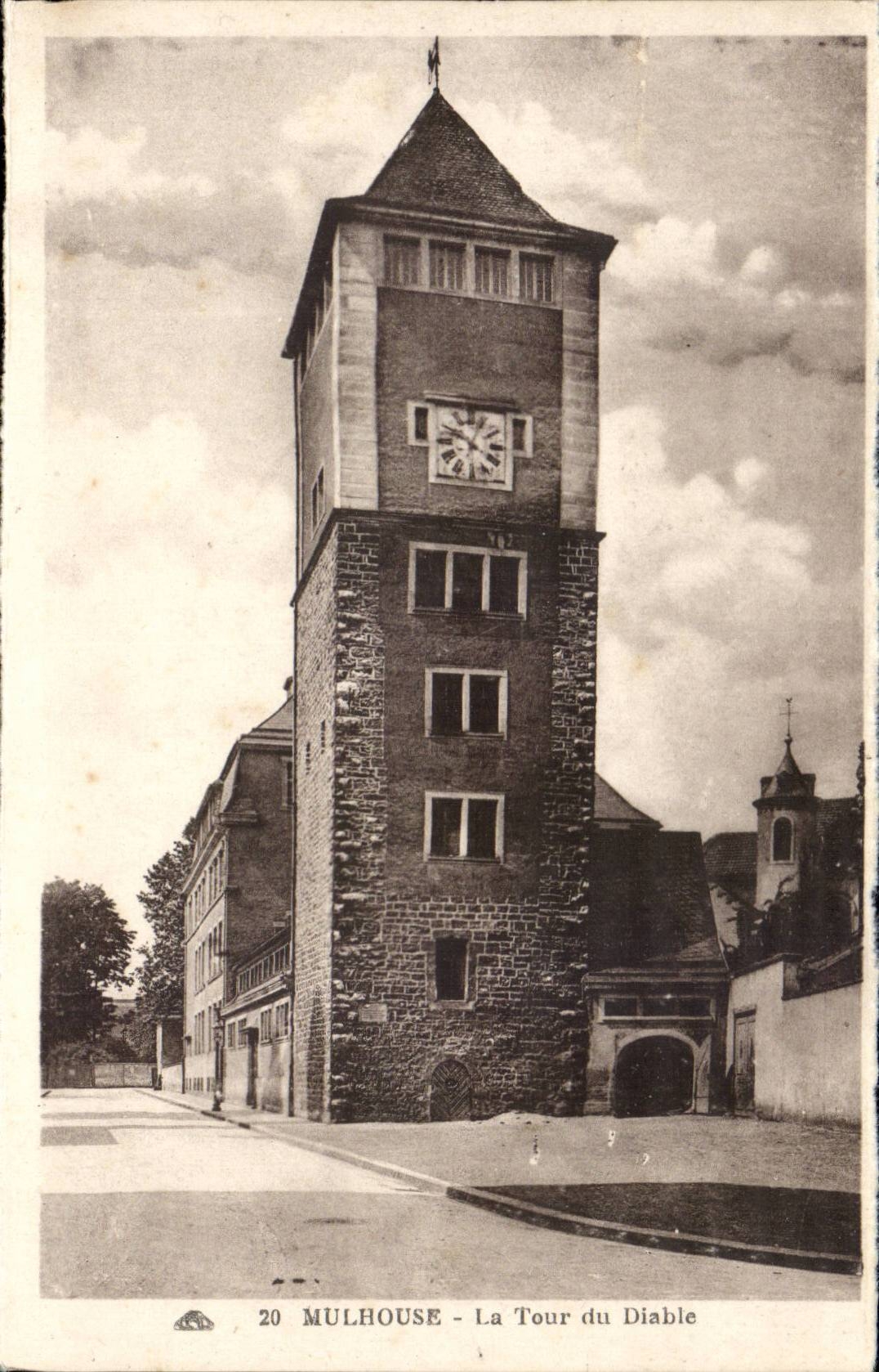 Mulhouse CPA the tower of the devil