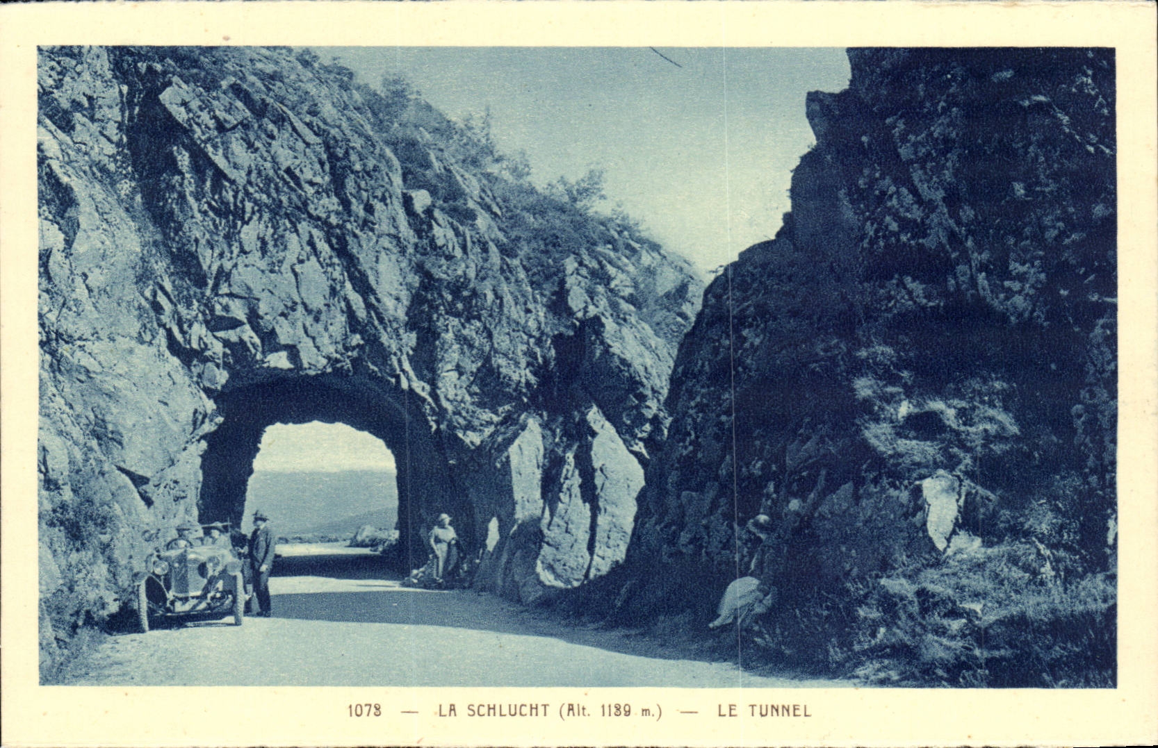 CPA Schlucht (1139m) the tunnel
