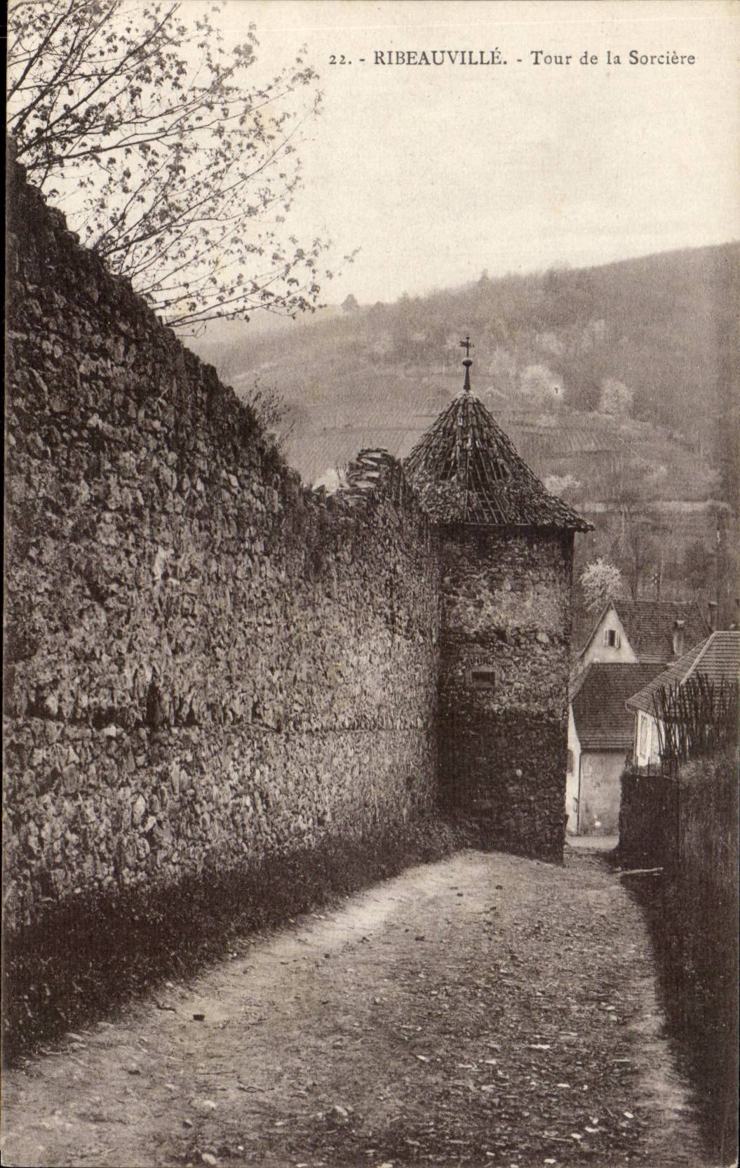 Ribeauville CPA Tower of the witch