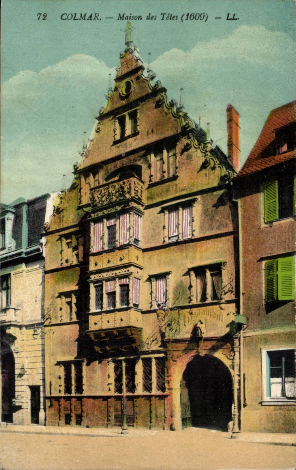 Colmar cPA Haus der Kopfe (1609)