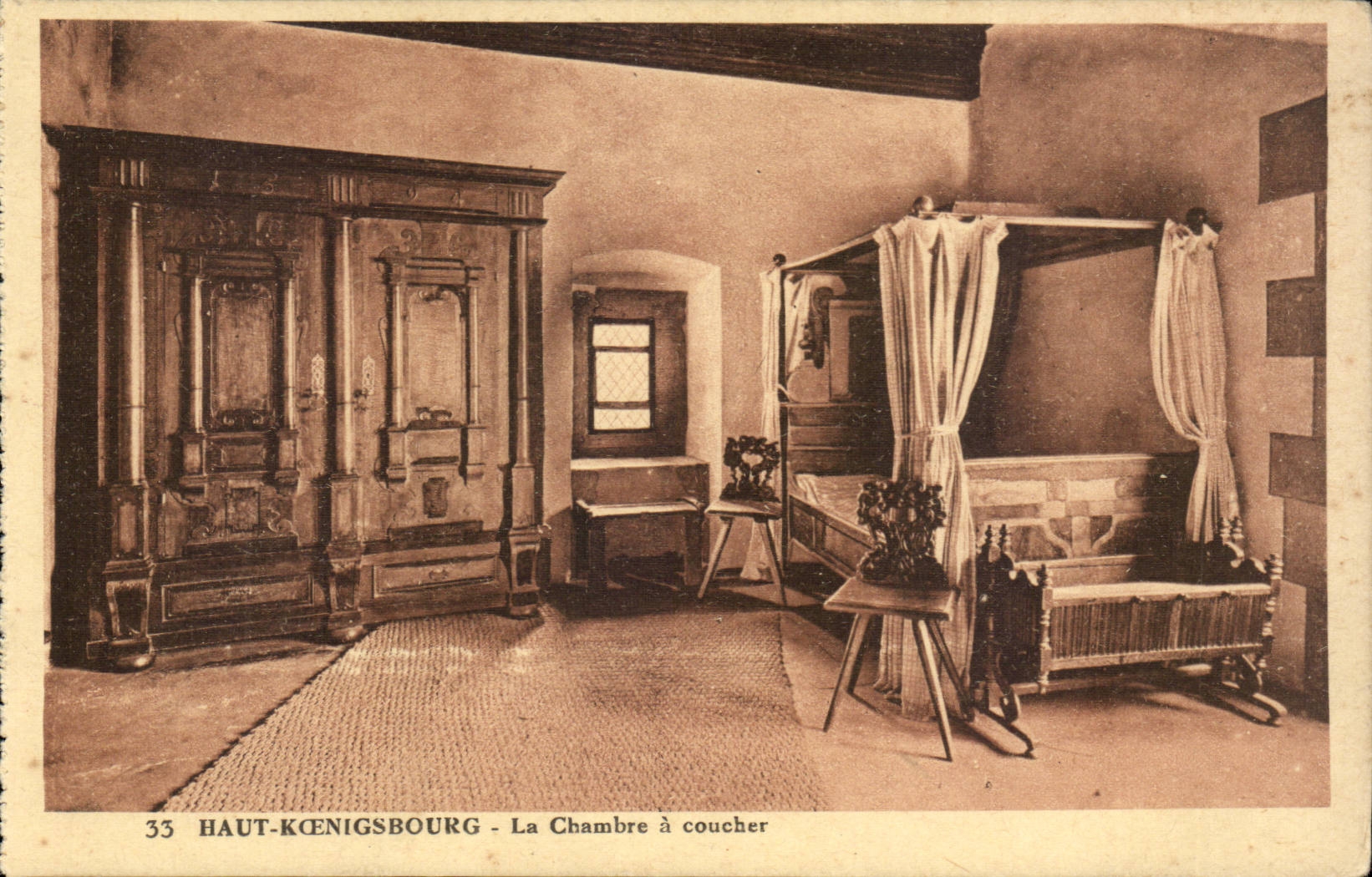 High koenigsbourg CPA the room has to sleep