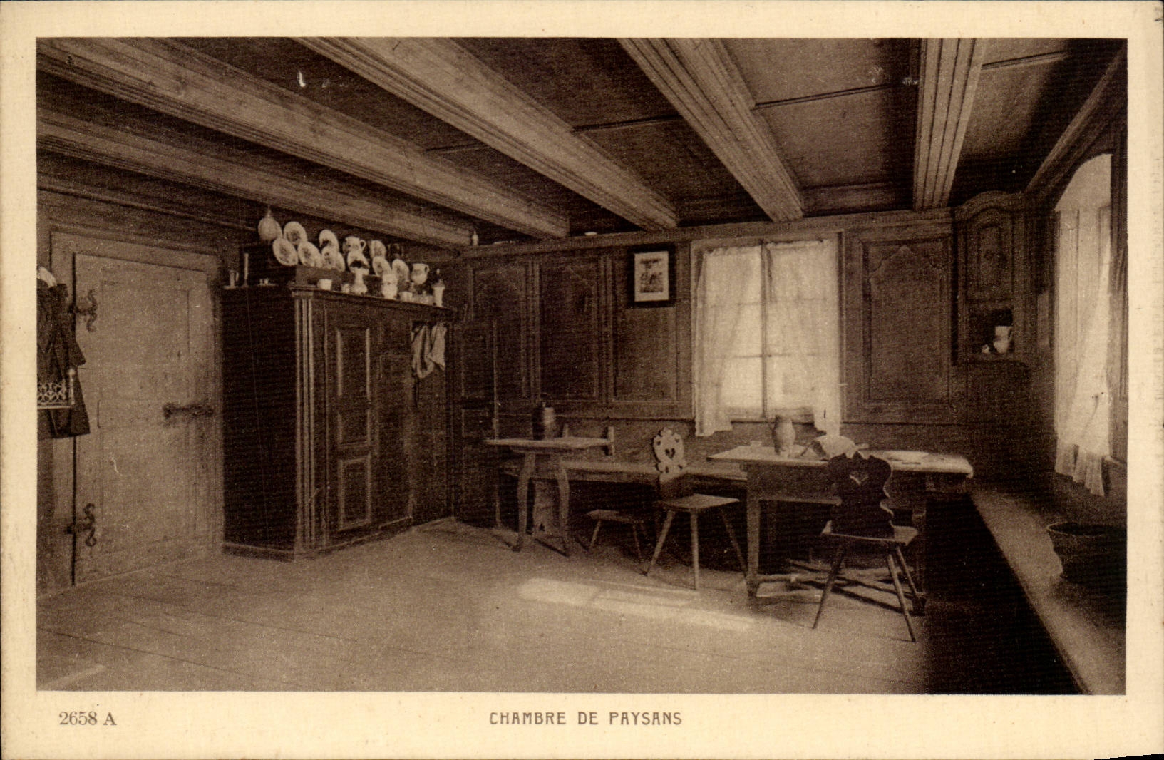 Raum Colmar-CPA die landlichen