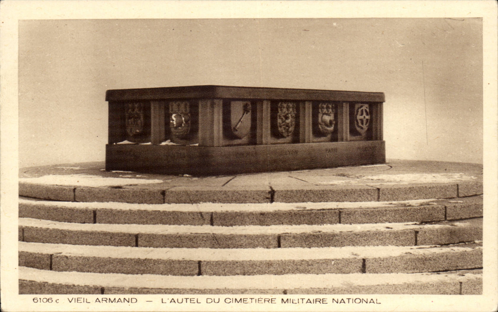 Viel Armand CPA the furnace bridge of the national Military cemetery