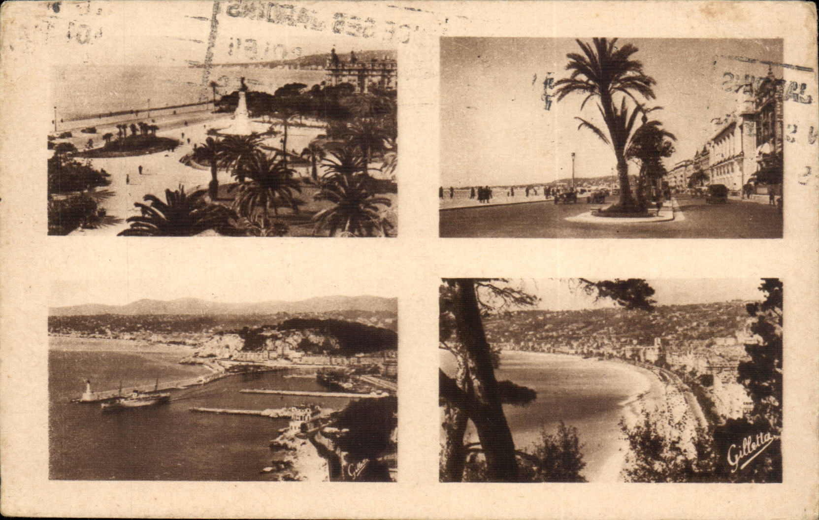 Nettes - Andenken von Nizza - CPA