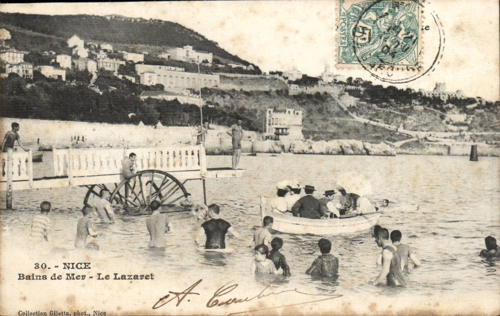 Nettes - Meerbathings - Lazeret - CPA