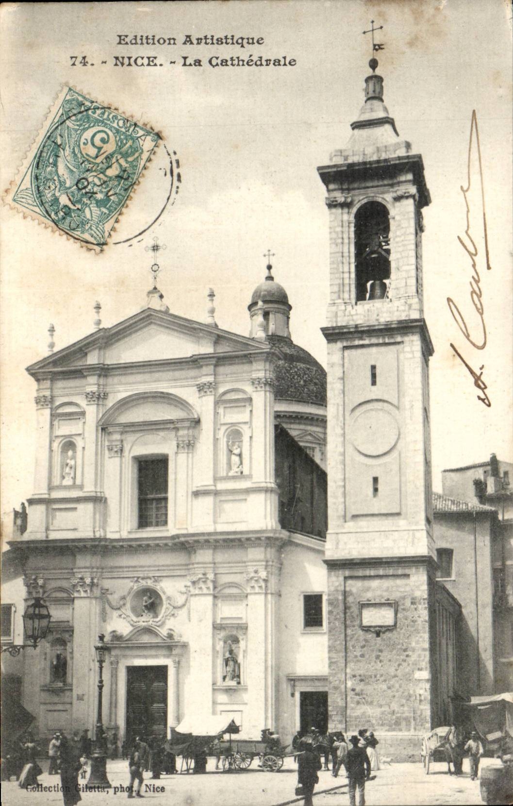 Nettes - die Kathedrale - CPA