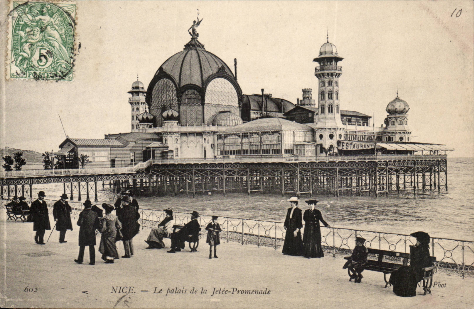 Nettes - der Gaumen des Pier-Wegs - CPA