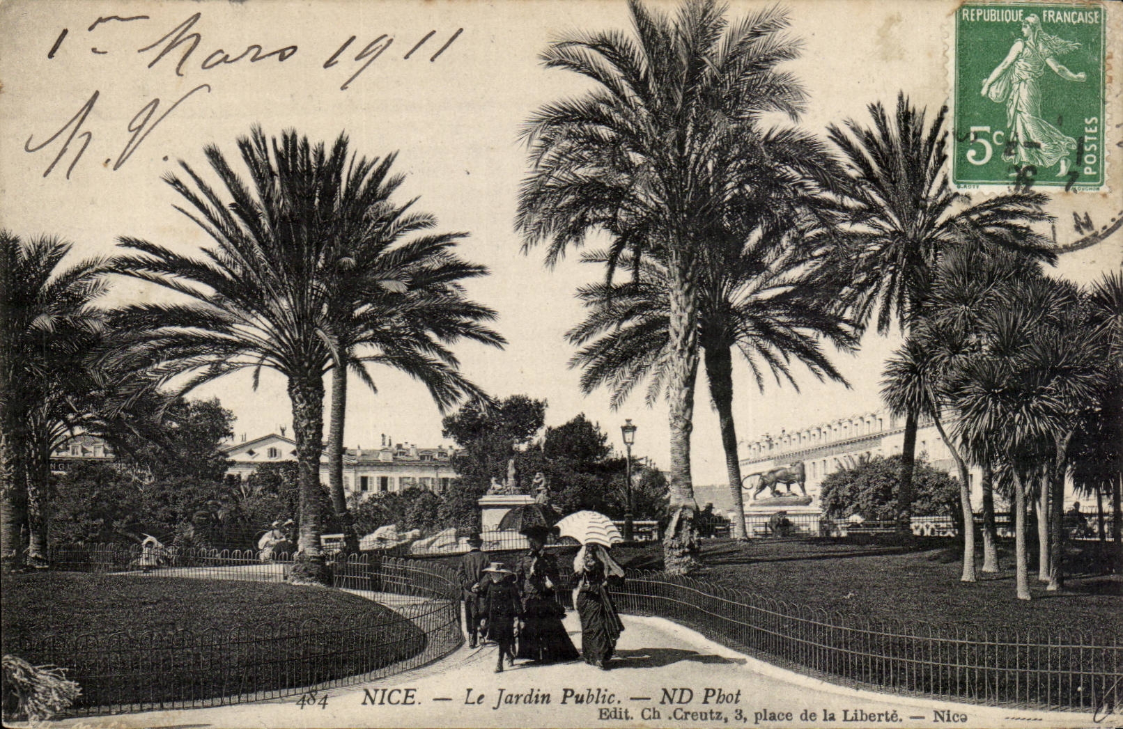 Nettes - der allgemeine Garten - CPA