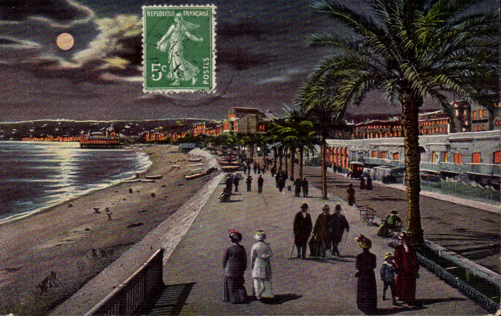 Nette CPA das Kai des Sudens und die Pier Nacht bewirken