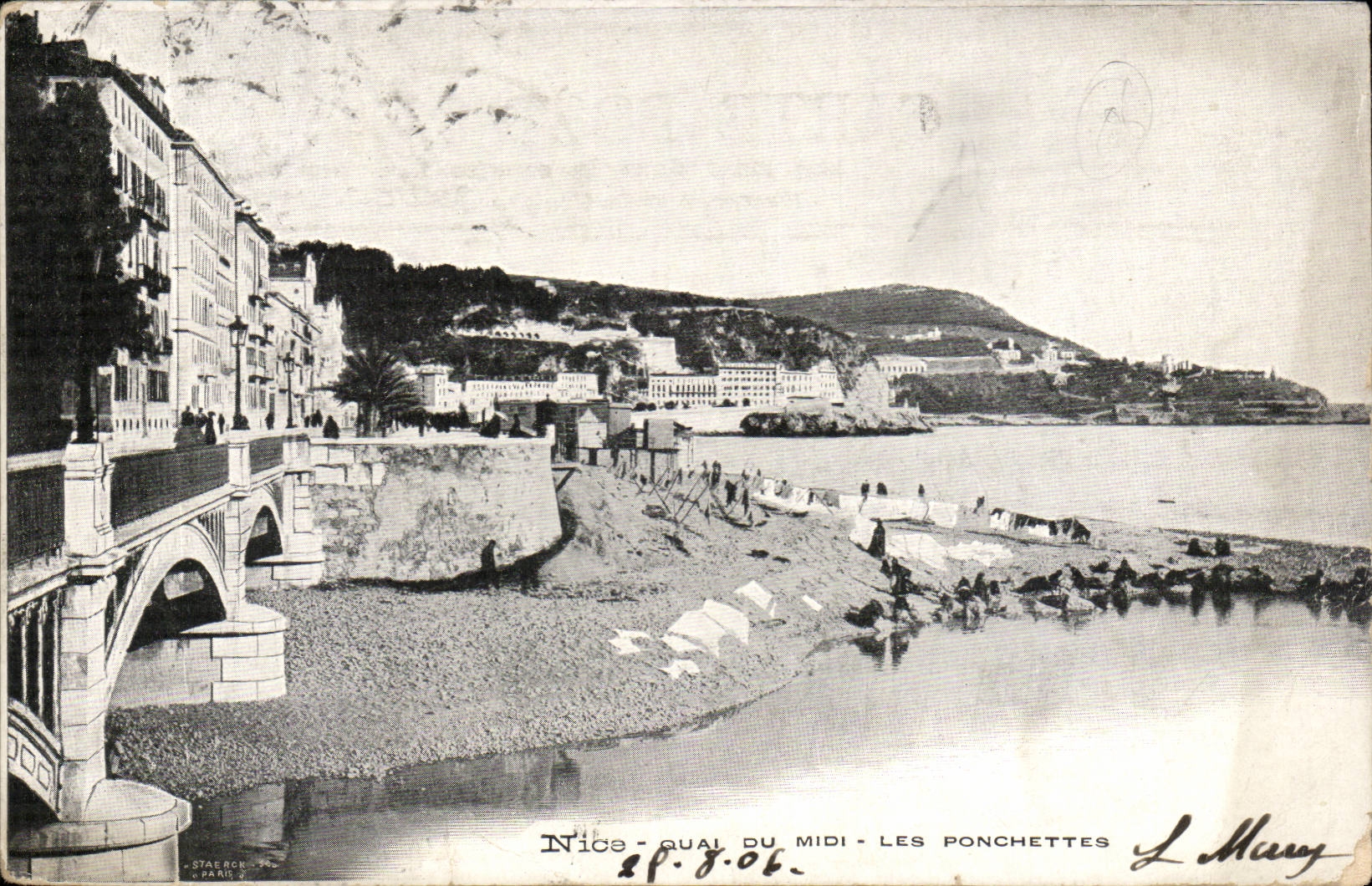 Nettes CPA Quay des SudPonchettes