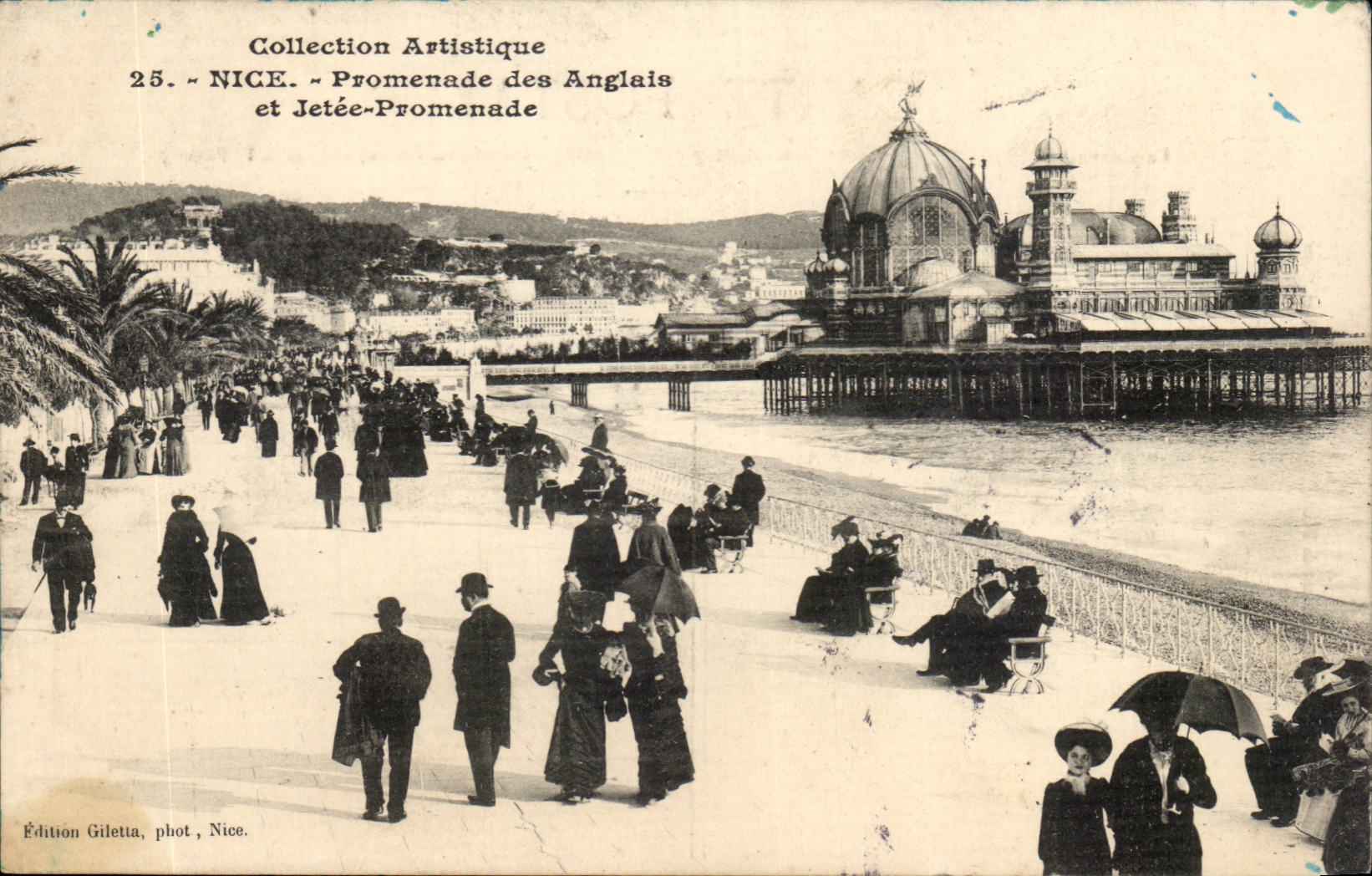 Netter CPA Weg von Englisch und Pier gehen