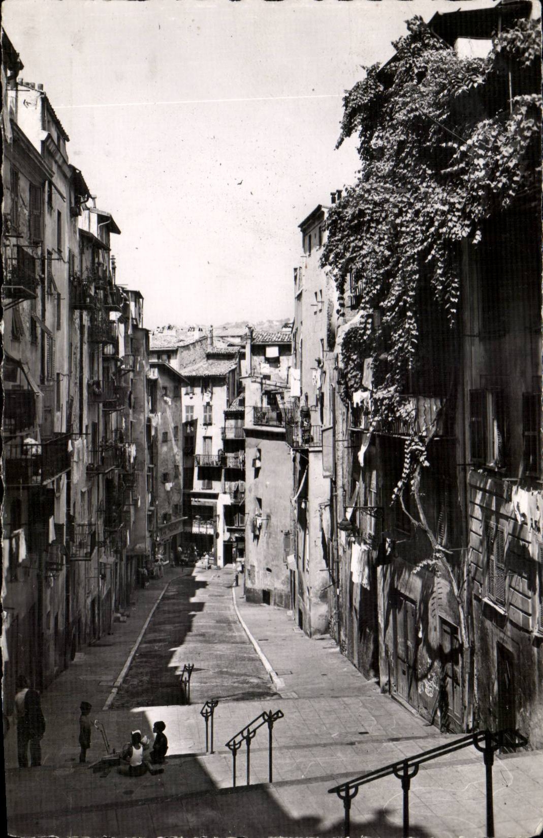 Nettes CPA eine Strasse der alten Stadt