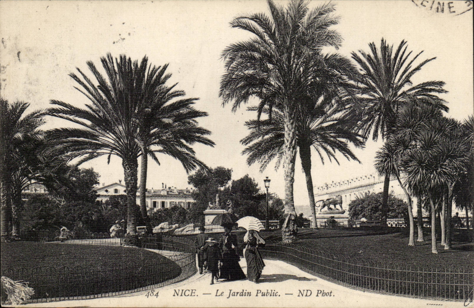 Nettes CPA der allgemeine Garten