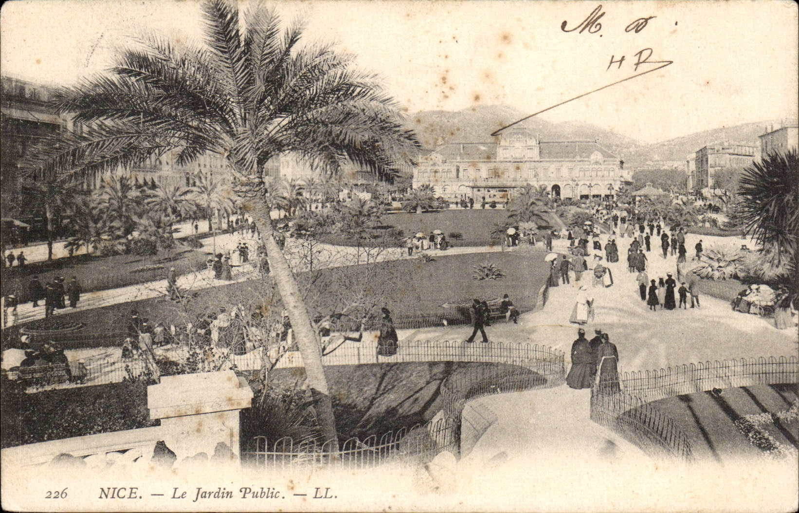 Nettes CPA der allgemeine Garten