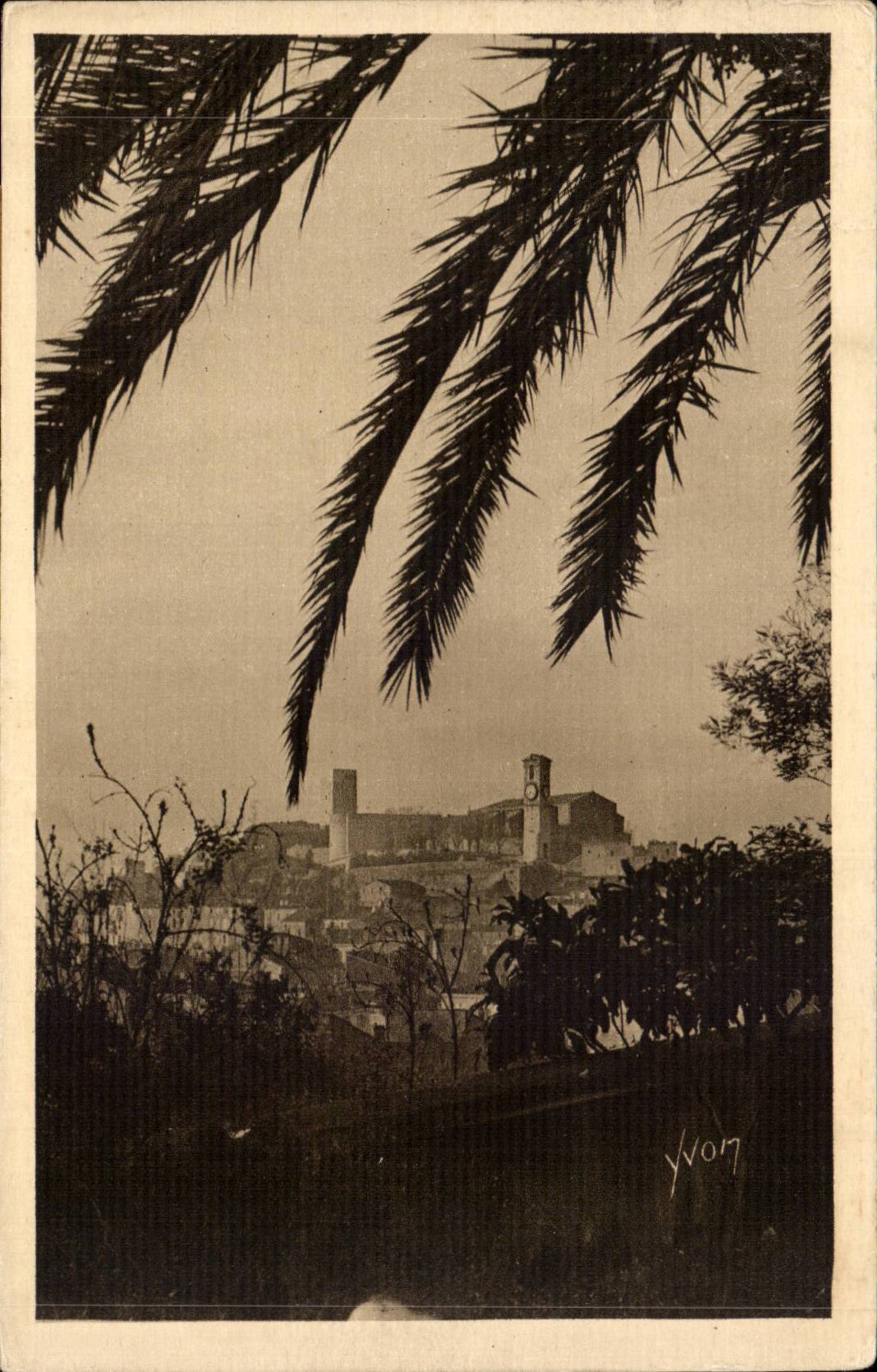 Cannes CPA the mount Knight