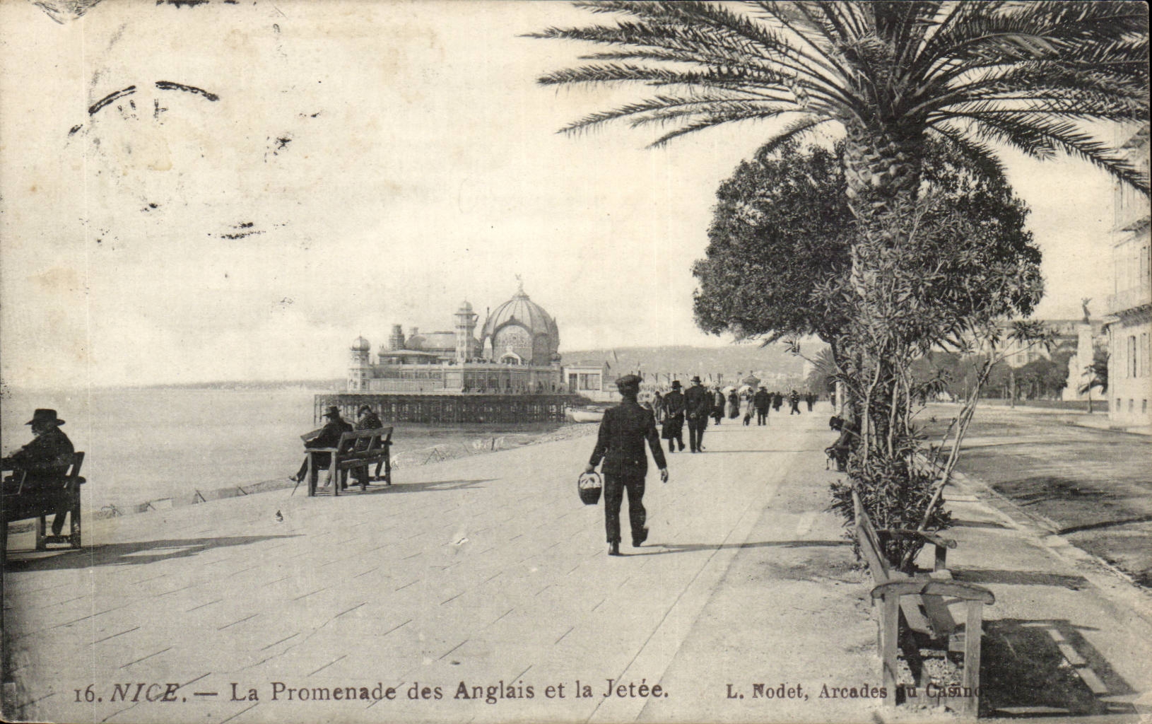 Nettes CPA der Weg von Englisch und von Pier