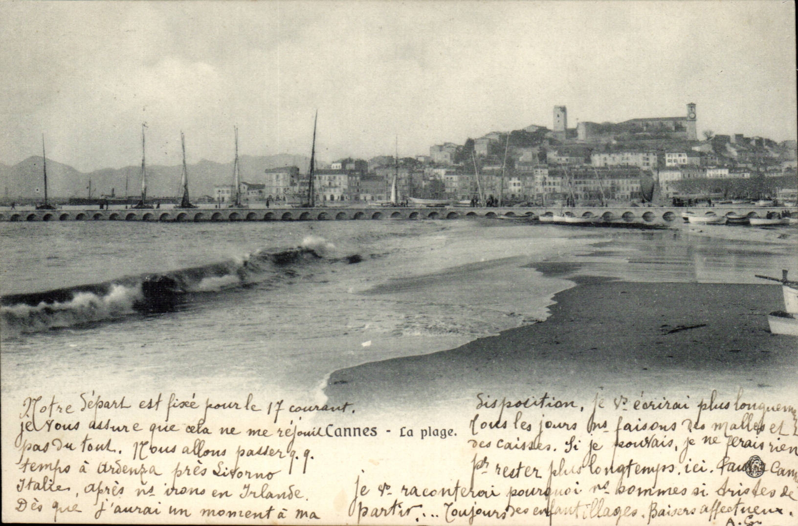 Cannes CPA the beach