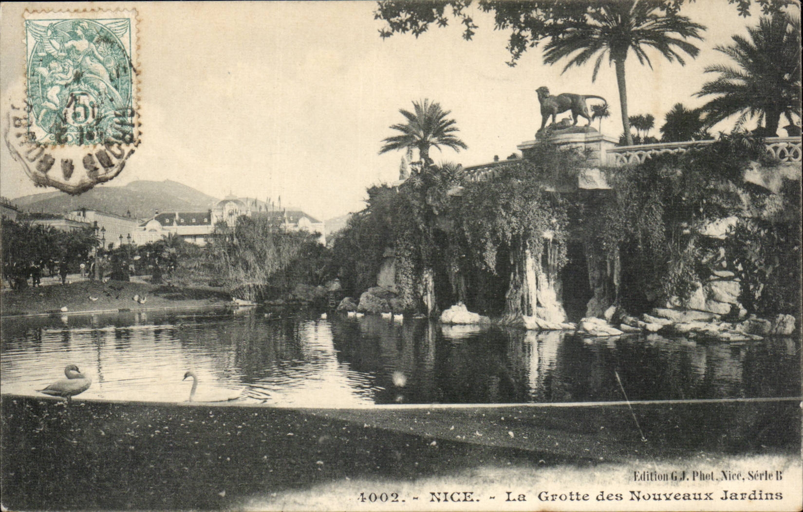 Nett - die Hohle der neuen Garten CPA