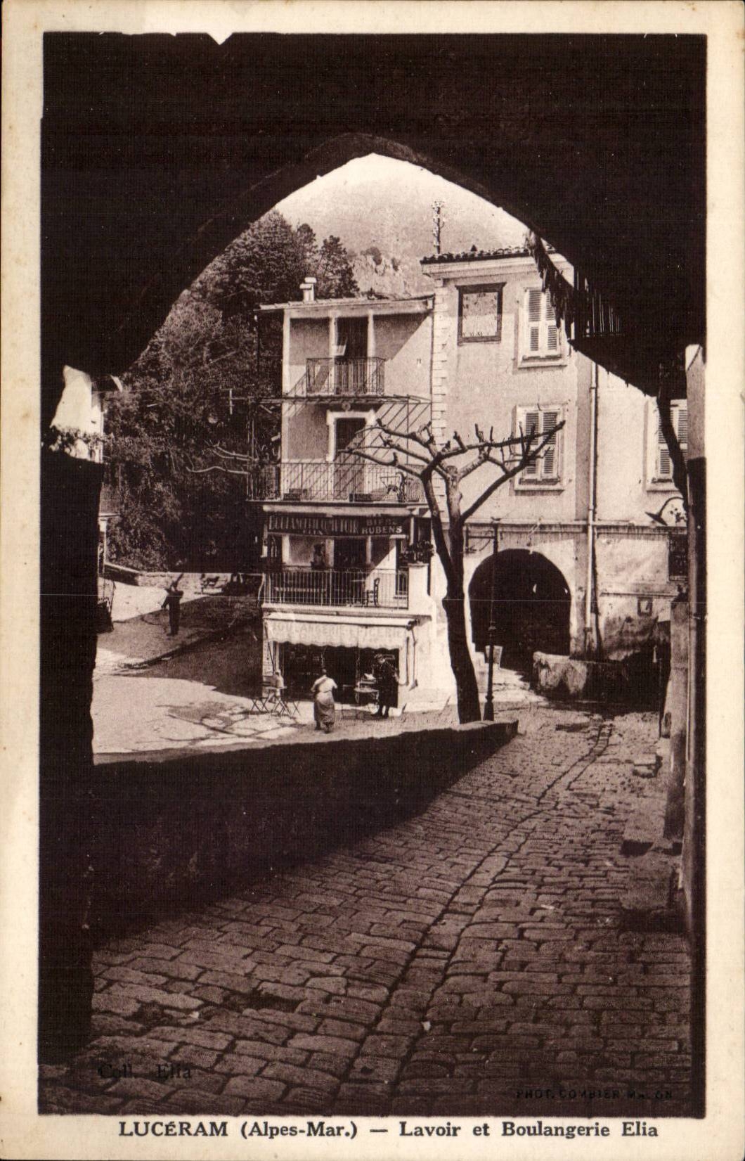 Luceram - Waschsalon und Backerei Elia CPA