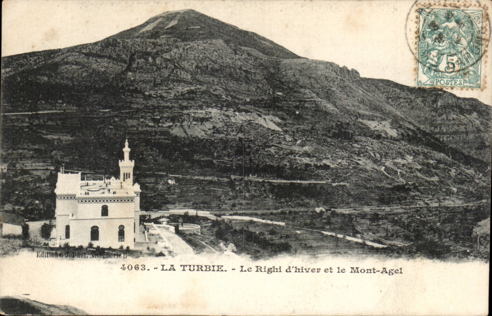 Juan Pines - Righi d' Hiver and the Mount Agel CPA