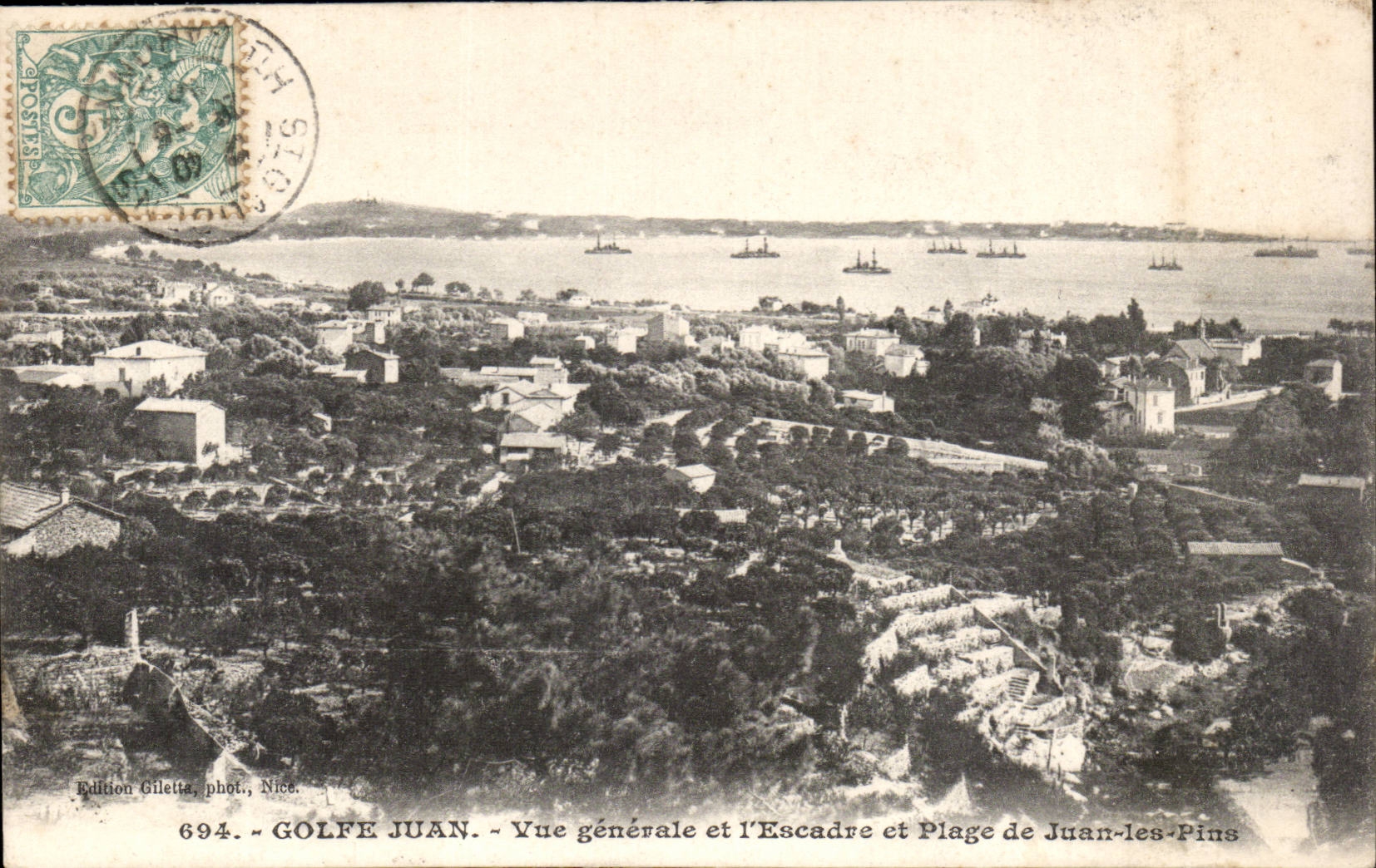 Juan-Golf - ansehen und das Geschwader und der Strand der Juan-Kiefern CPA