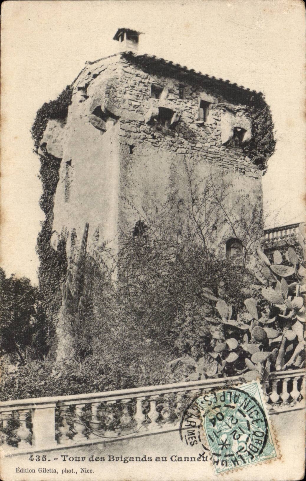 CPA Turn of the brigands in Canneu