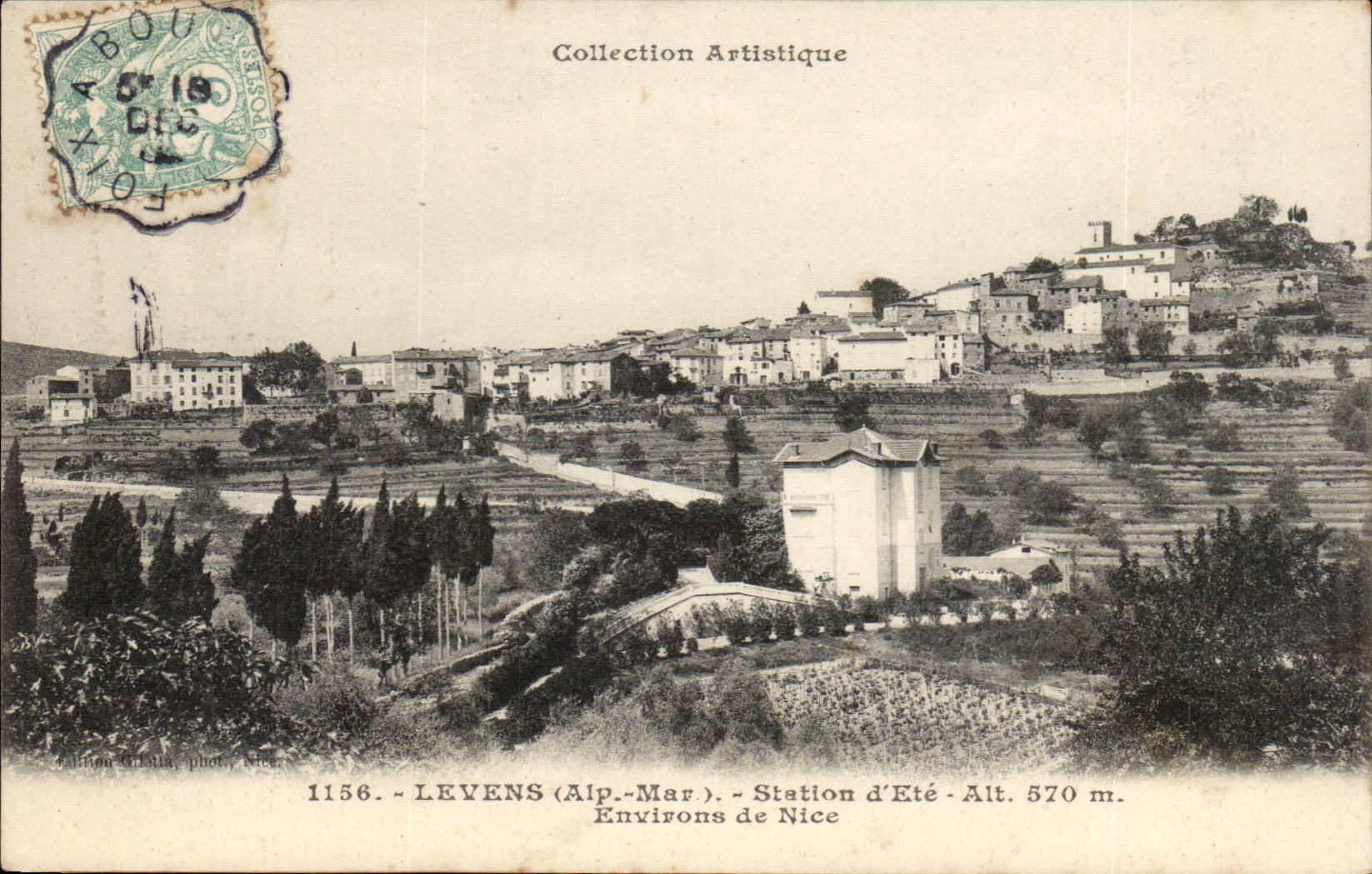 Levens CPA Station der Sommer Umlagerungen von Nizza