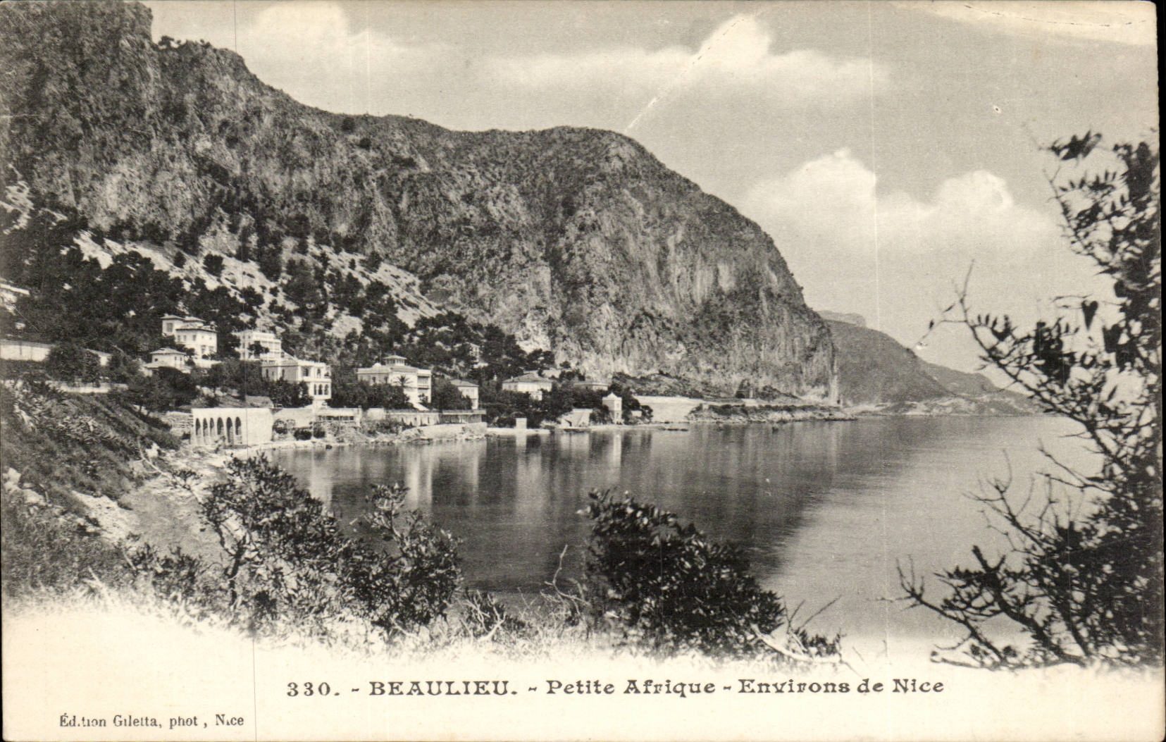 Beaulieu - Small Africa - Surroundings of Nice - CPA
