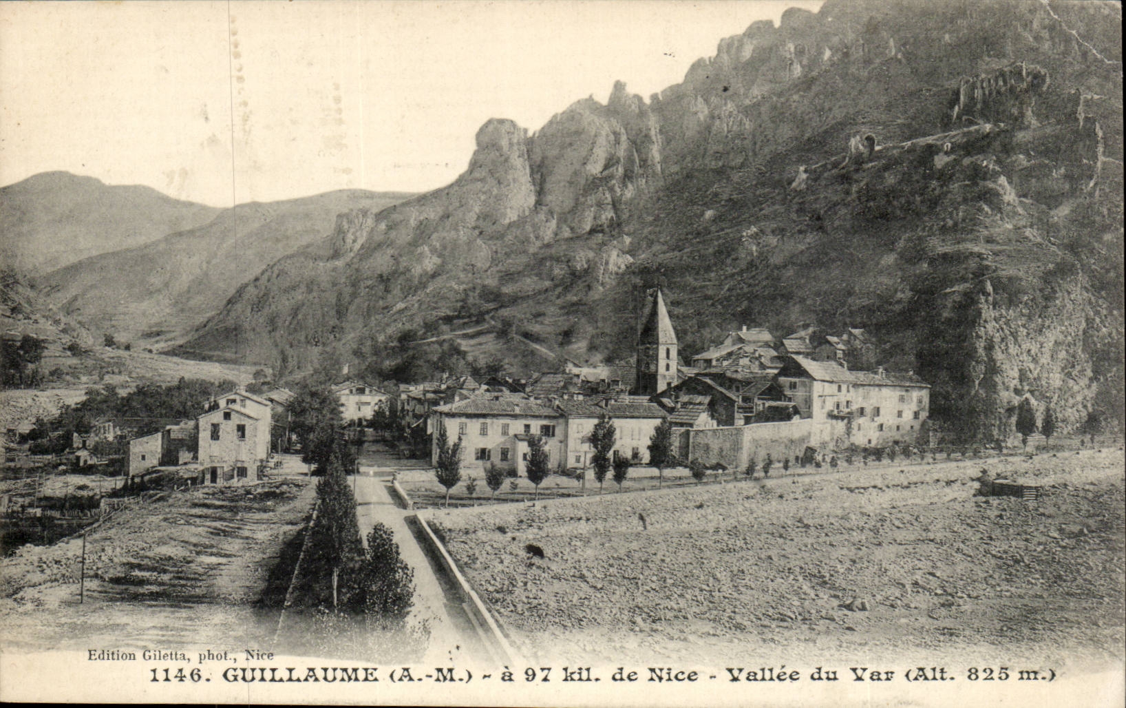 Guillaume - 97 Kilometer Nizza haben - Tal des VAr - Alt 825 - CPA