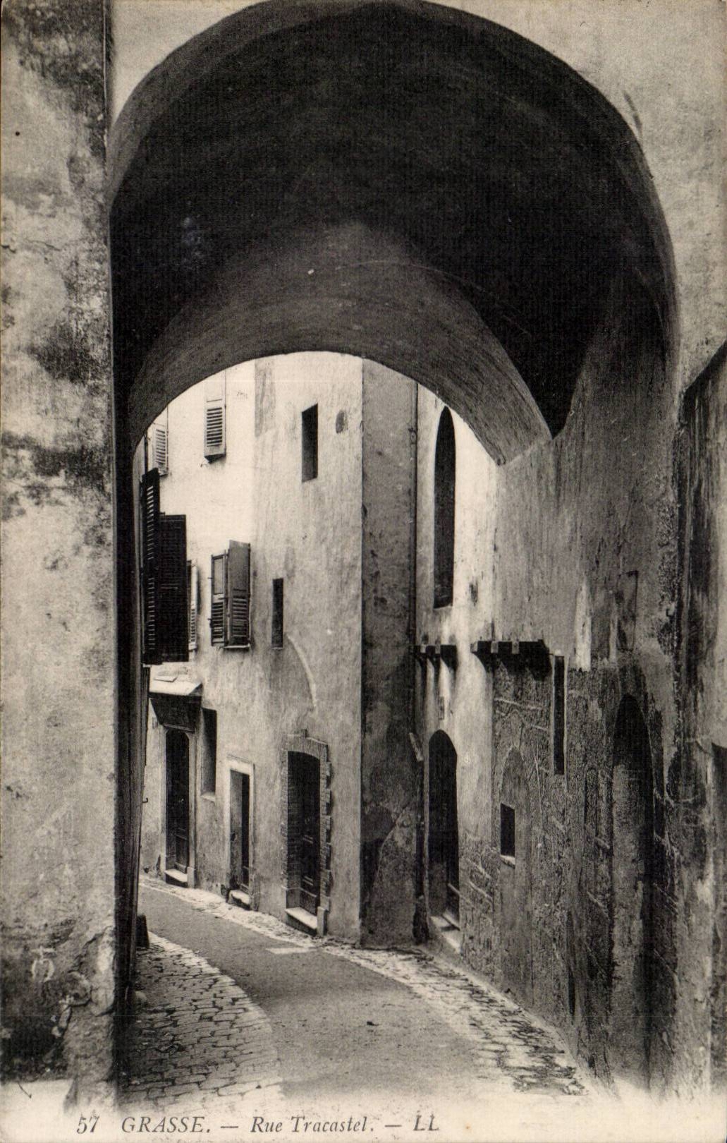 Fetthaltiges - Strasse Tracadel - CPA