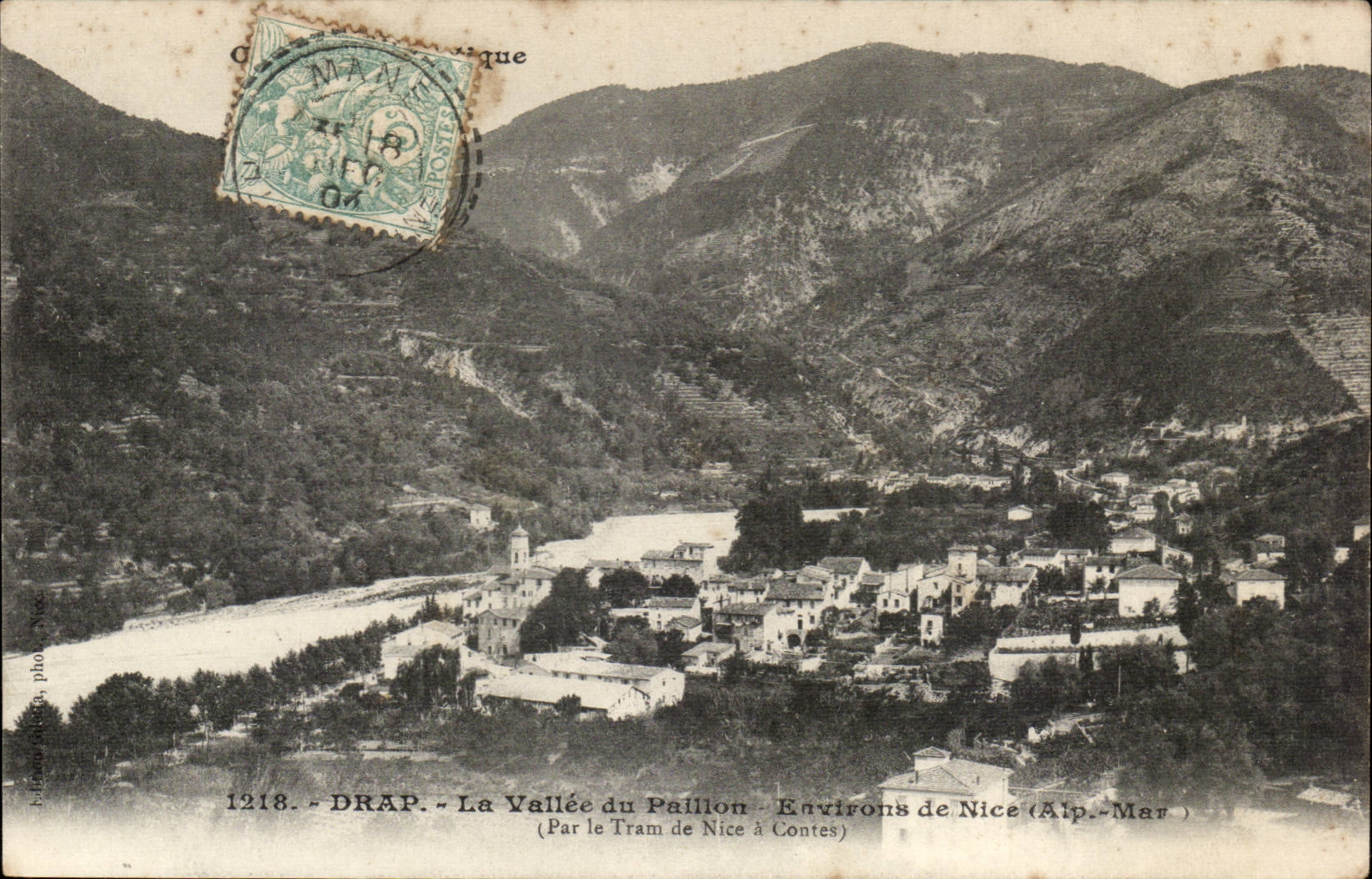 Tuch - das Tal des Flitters - Umlagerungen von Nizza - CPA