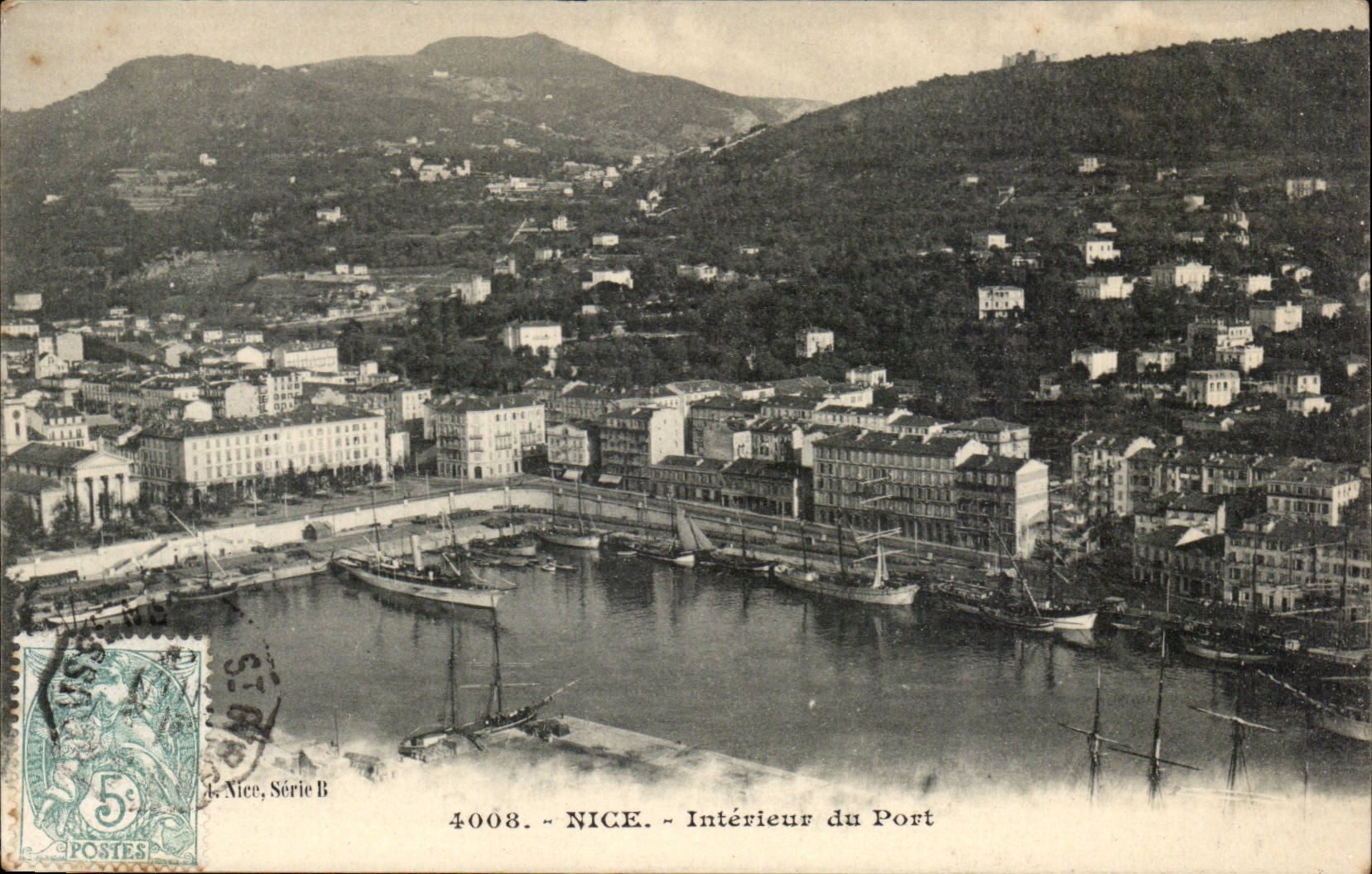 Nettes - Innenraum des Hafens - CPA