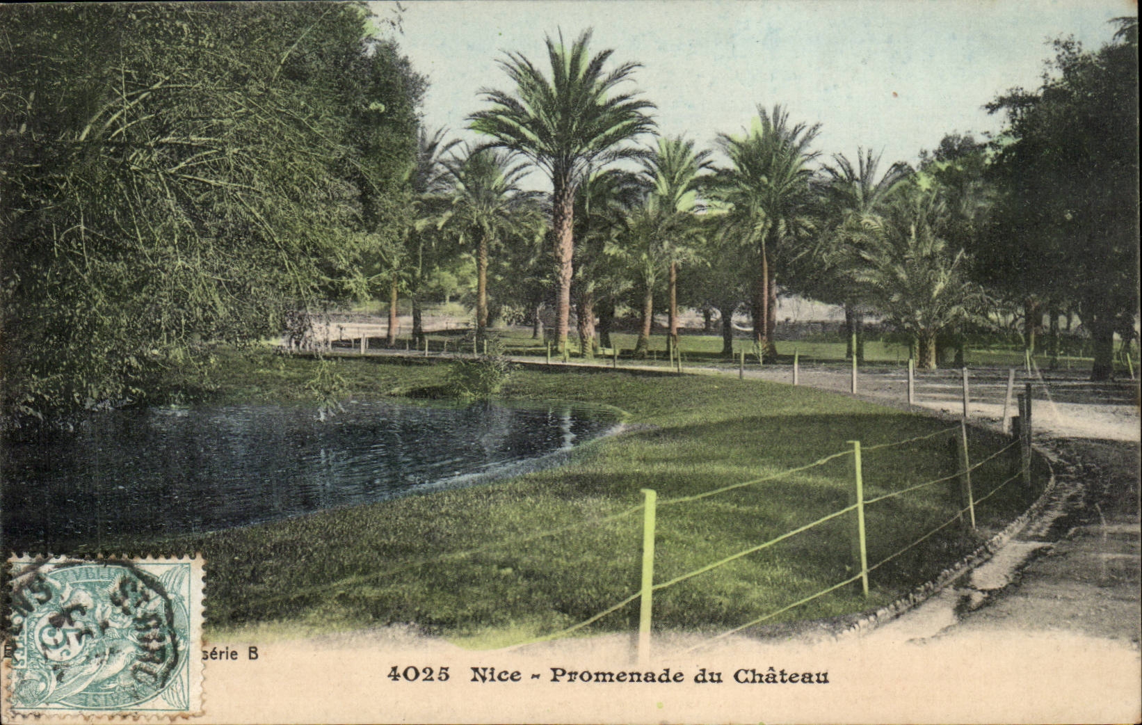 Nettes - Weg des Schlosses - CPA