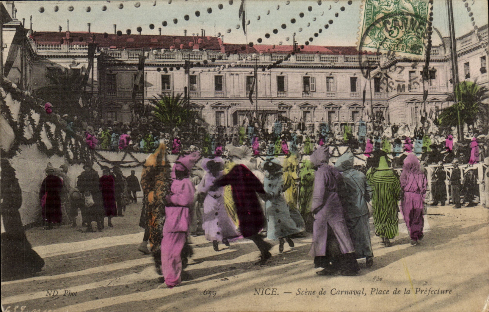 Netter - Szene des Karnevals - Ort der Prafektur - Karnevalstanz - CPA