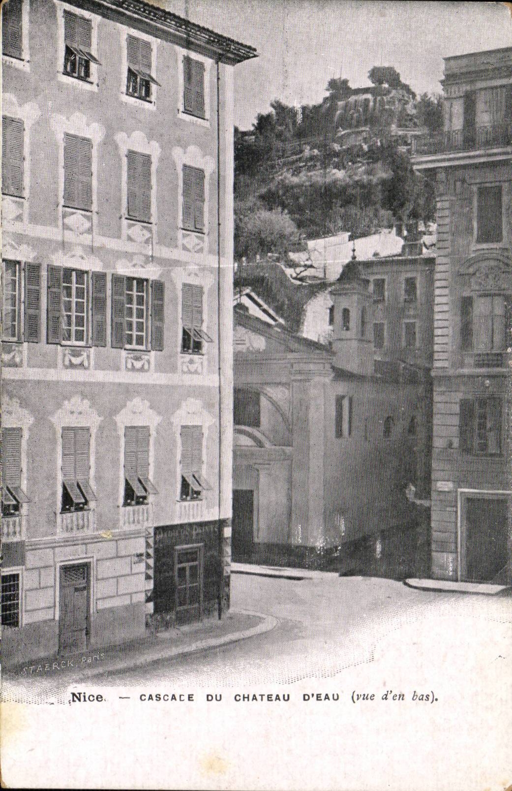 Nettes - Kaskade des Wasserturms - CPA