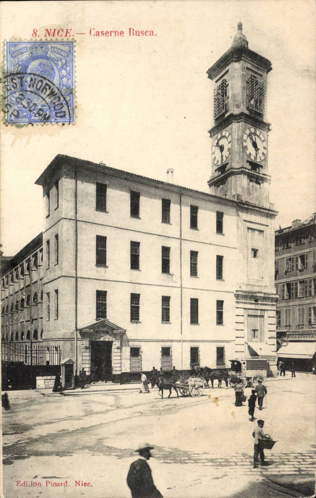 Nette CPA Rusca Kasernen