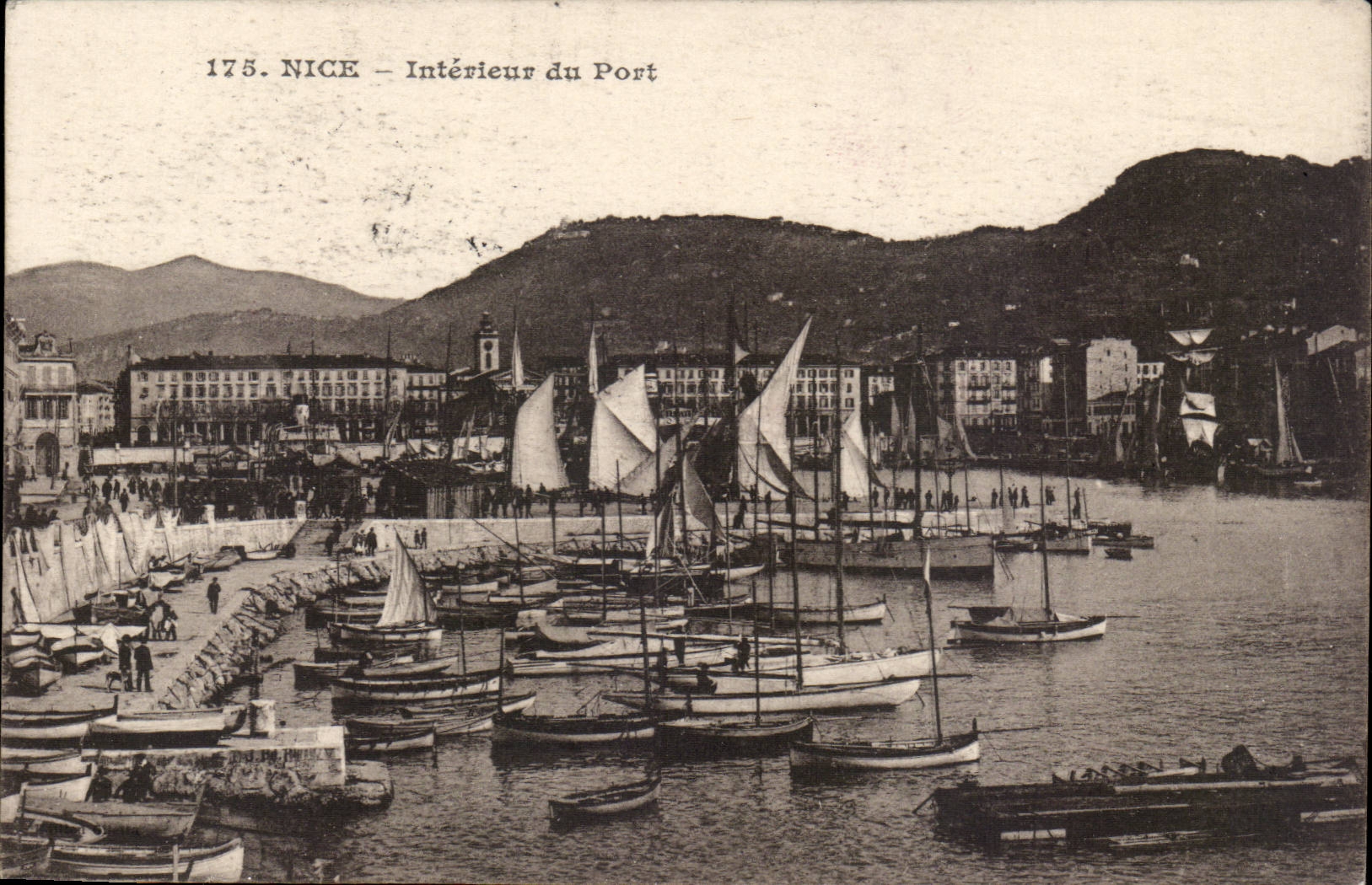 Innennizza CPA des Hafens