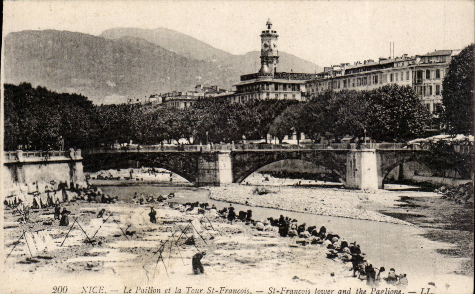 Nettes CPA der Flitter und die Aufsatz-Str François