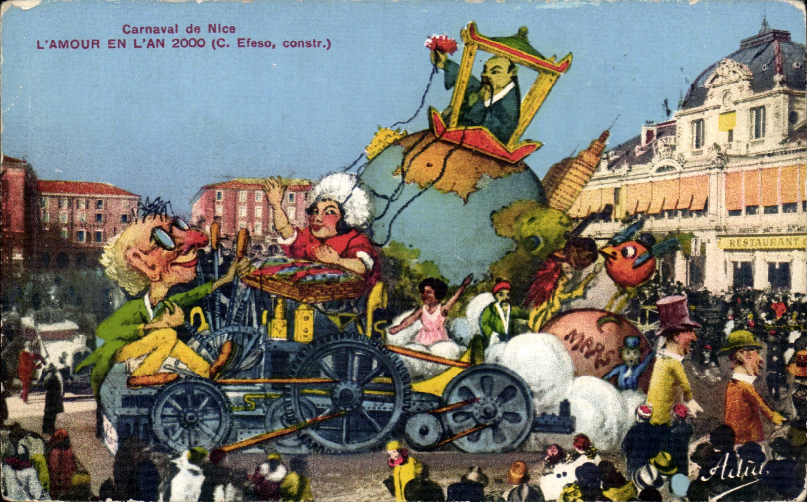 Nette CPA Karnevalsliebe im Jahr 2000