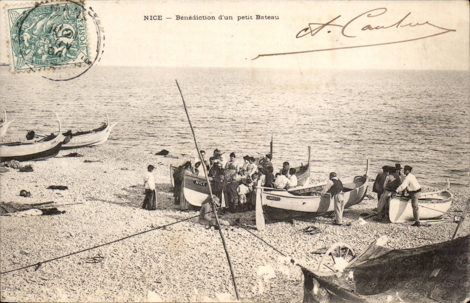 Netter CPA Segen eines kleinen Bootes