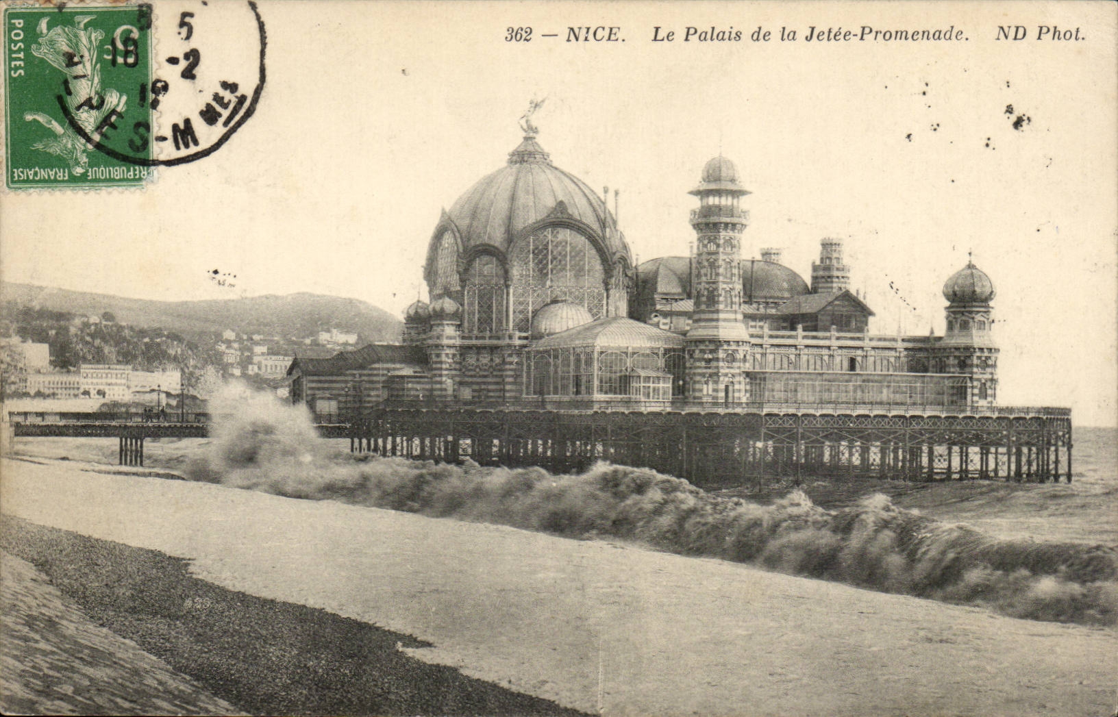 Nettes CPA der Gaumen des Pierwegs