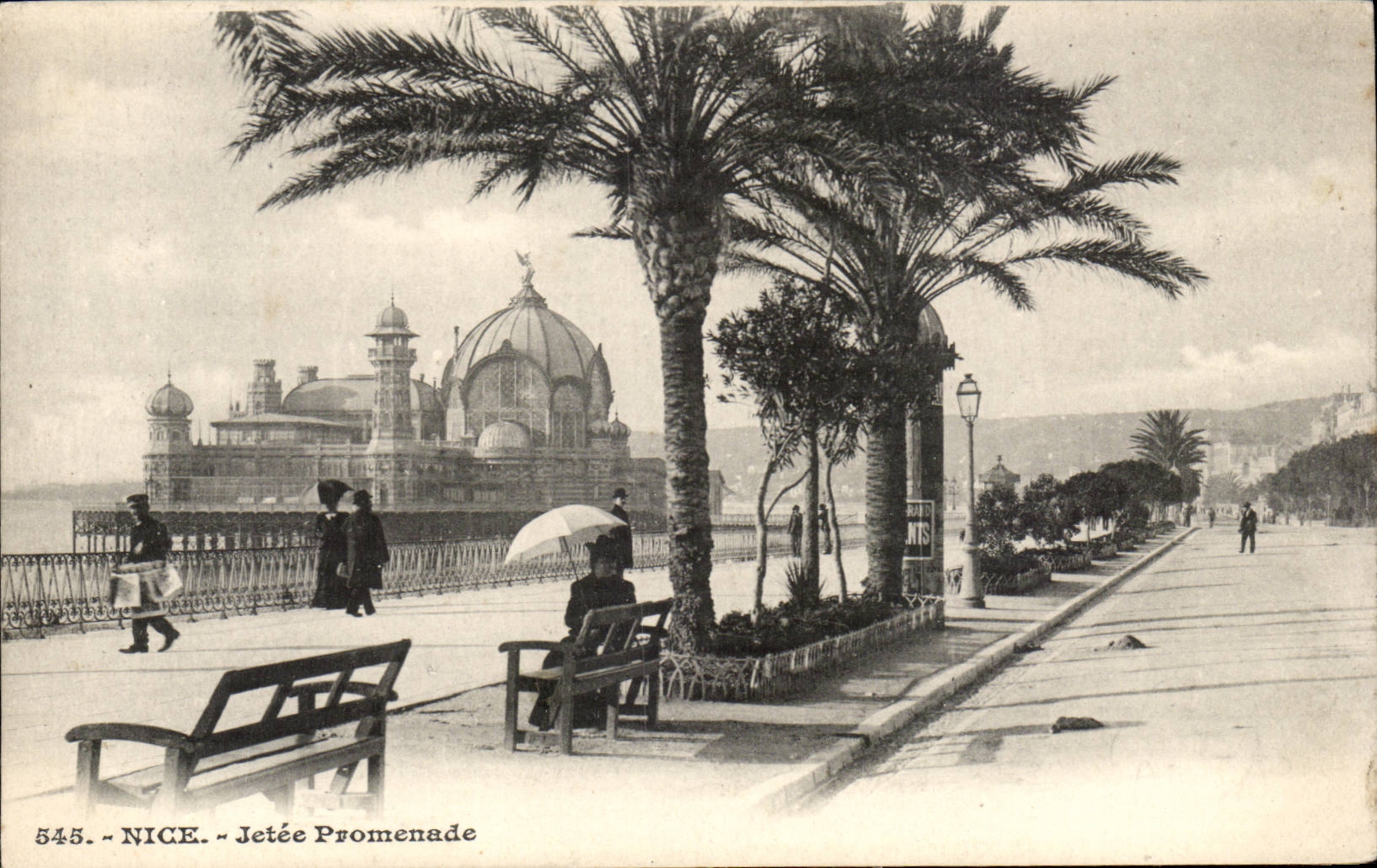 Geworfener Nizza CPA Weg